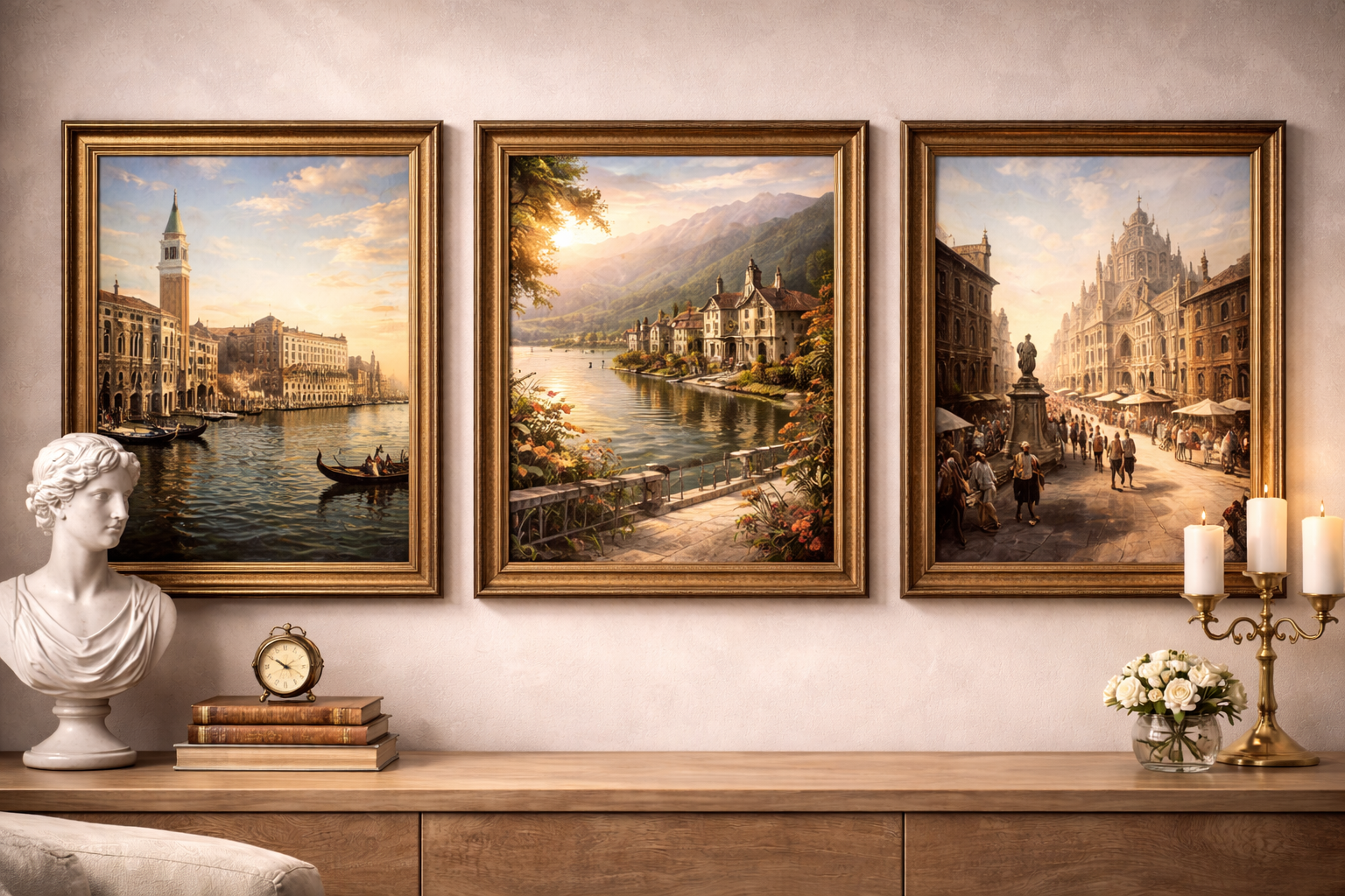 Historical Framed Art Collection