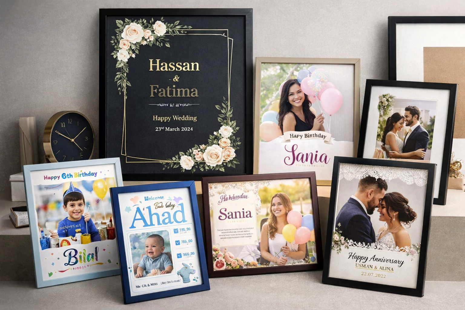 Customized Frames Collection