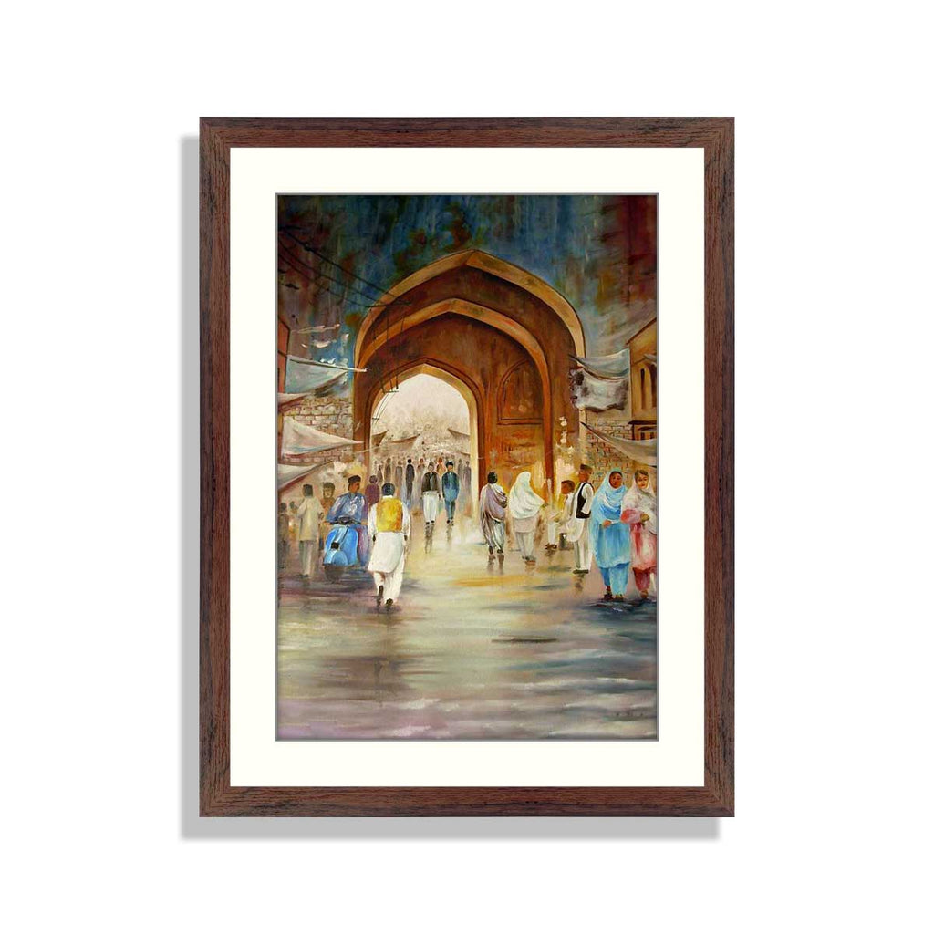 Set of 4 Historical Framed Art