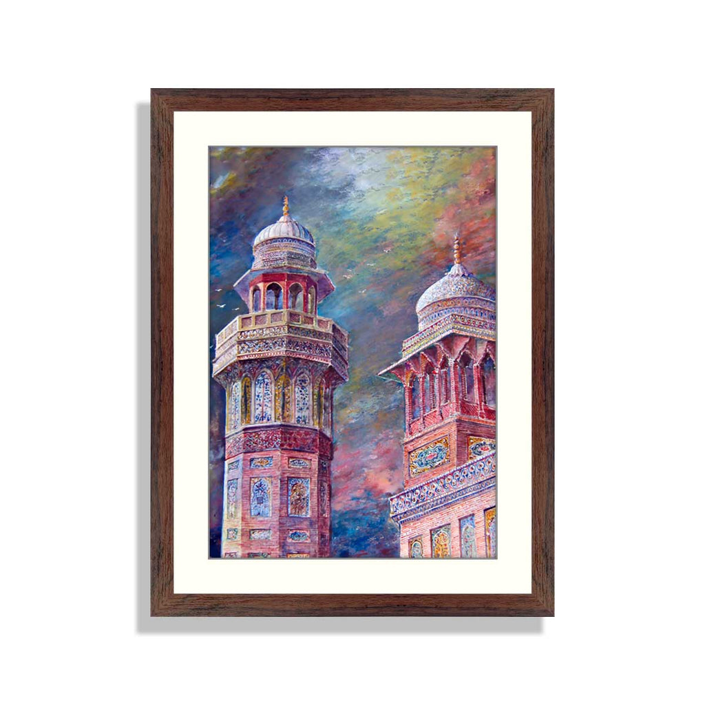 Set of 4 Historical Framed Art