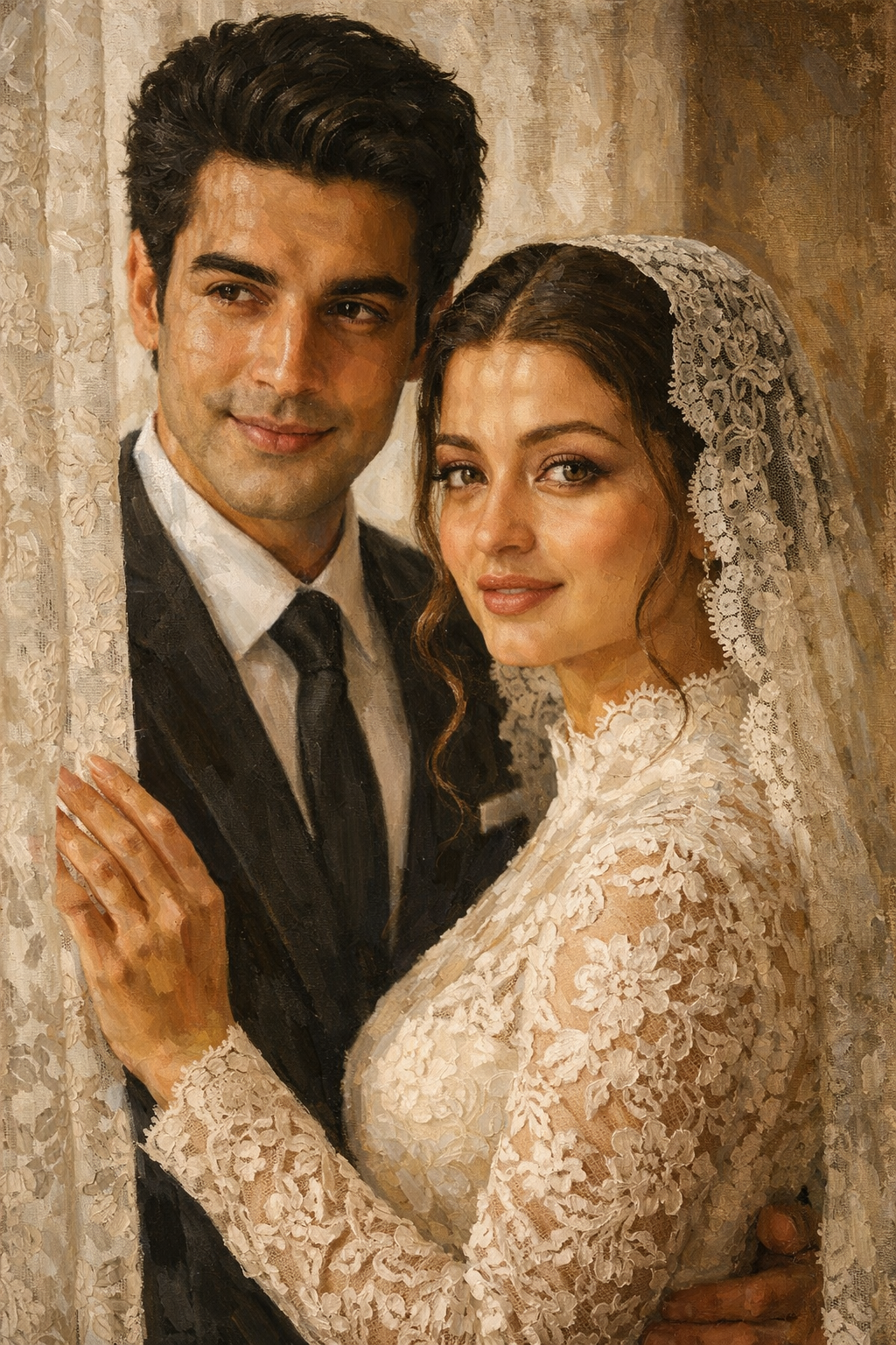 Turn Your Wedding Photo Into a Premium Oil Painting✨
Before & After Wall Art for Your Home❤️