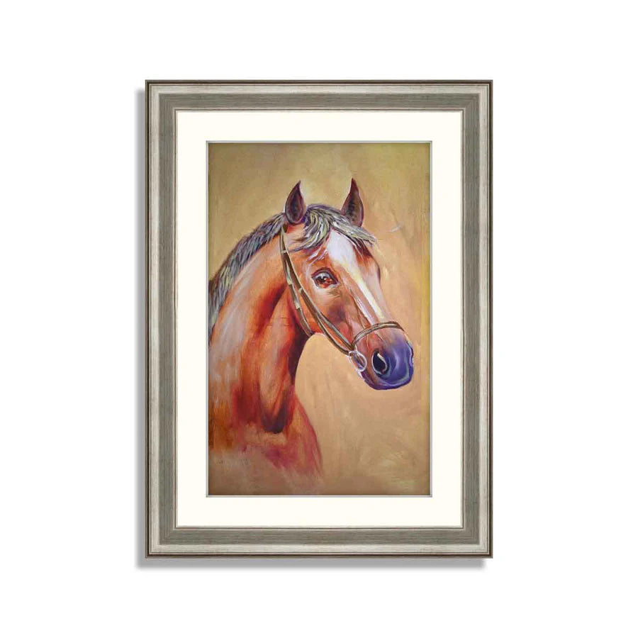 Abstract Horse Framed Art 03